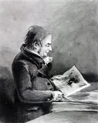 Joseph Mallord William Turner (grafitt og wc på papir)